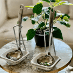 Luxury Silver Serving Ladle Set (2-Piece) _ Elegant Tableware - Image 2